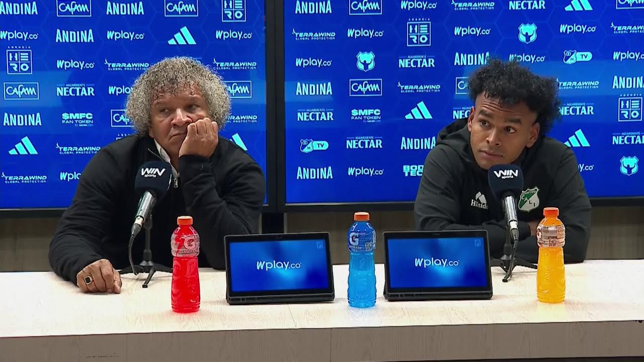 Rueda de prensa de Cali tras su partido con Millonarios