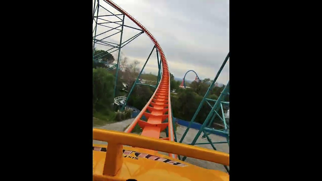 Goliath The Ride at Six Flags Magic Mountain POV