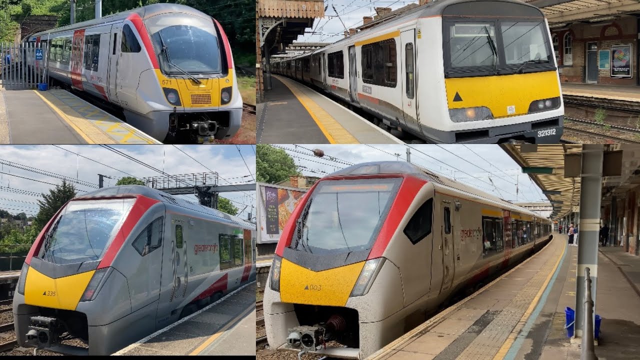 Trains At Ipswich (GEML) 04/06/2022