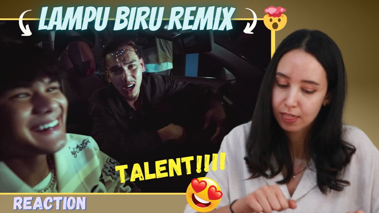 LAMPU BIRU (Remix) REACTION - lucidrari & FITTO ft. MK K-Clique, Dannqrack, Eemrun