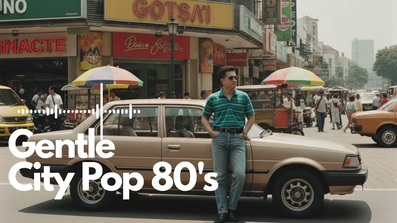 Gentle City Pop 1980  - Indonesian City Pop 🎵【Playlist 04】