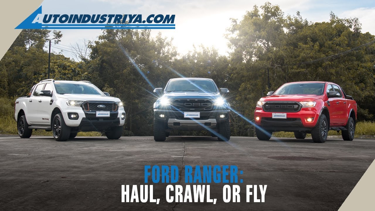Ford Ranger Wildtrak 4x4, Ranger FX4 MAX and Ranger Raptor : Haul, Crawl or Fly