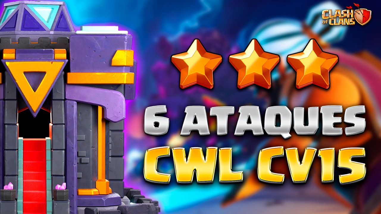 6 ATAQUES INFAL&Iacute;VEIS de CV15 para a CWL | Estrat&eacute;gias para GARANTIR 3 ESTRELAS