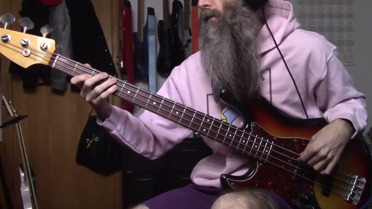 ISOLATED BASS TRACK for A Tribe Called Quest - Electric Relaxation (bass cover)