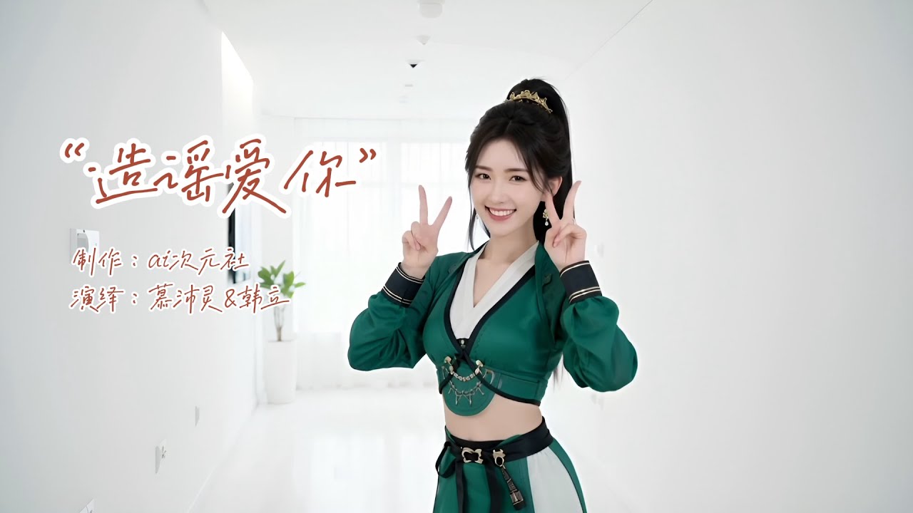 慕沛灵首发单曲《造谣爱你》，希望各位道友喜欢 #凡人修仙传 #国漫女神 #慕沛灵 #韩立