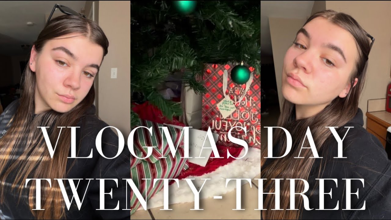 Vlogmas Day Twenty-Three| Running errands & wrapping gifts!
