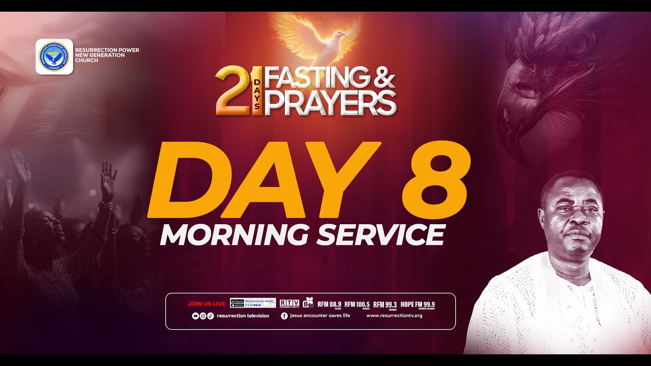 21 DAYS FASTING AND PRAYER DAY 8 MORNING SESSION  (12/01/2026)