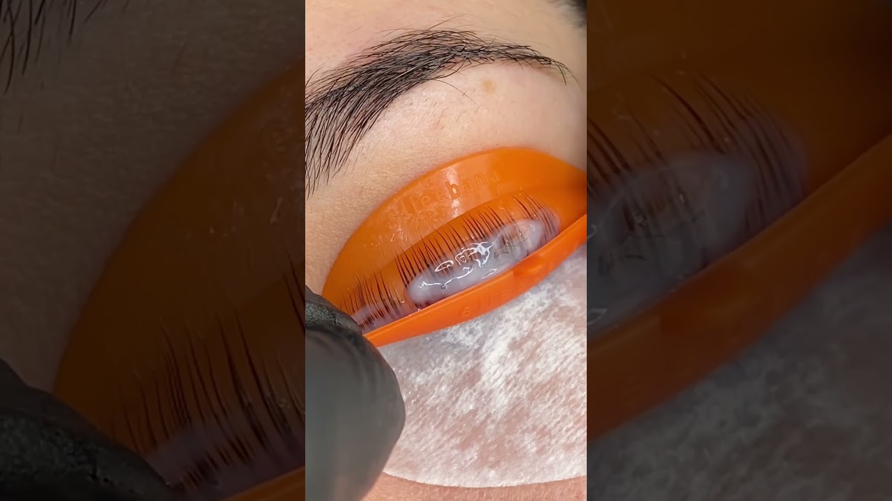 elleebana lash lift🧡 #lashlifting #lashliftandtint #lashliftkit #lashliftprocess #lashlifttutorial