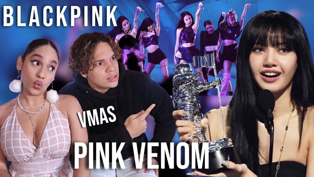 WINNING! Waleska & Efra react to BLACKPINK at the VMAS 2022