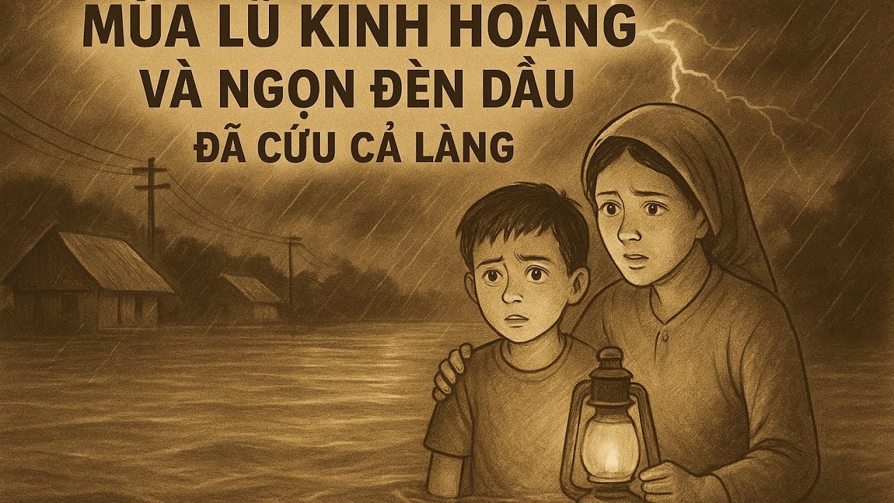 Mùa Lũ Kinh Hoàng Và Ngọn Đèn Dầu Đã Cứu Cả Làng