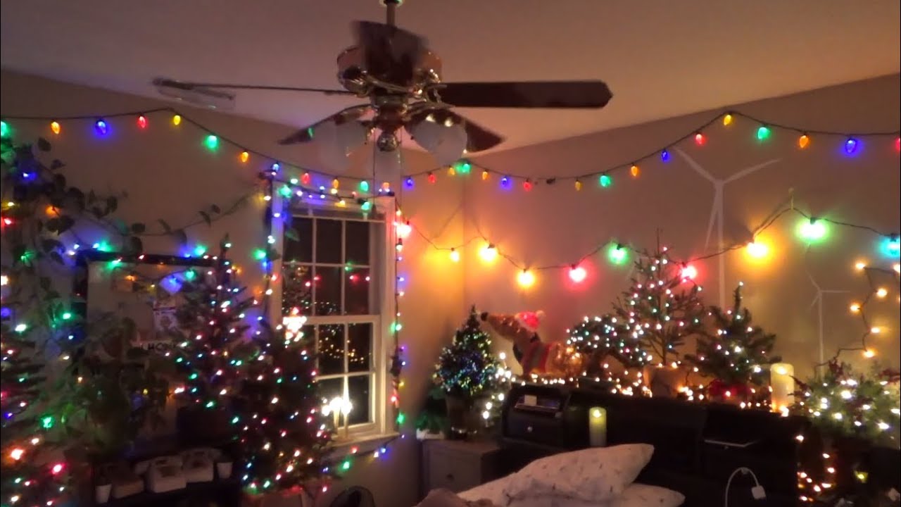 Christmas 2019: Lights in the Bedroom