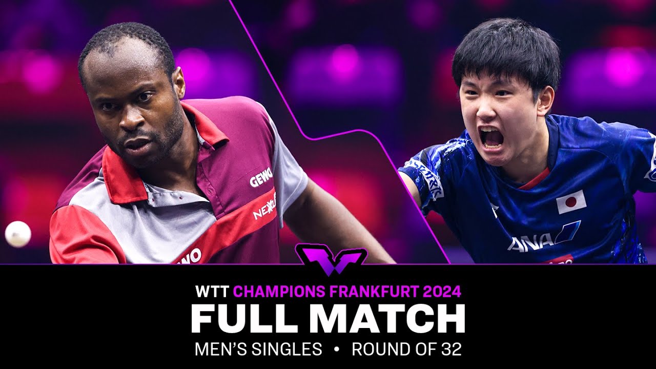 FULL MATCH | Quadri Aruna vs Tomokazu Harimoto | MS R32 | #WTTFrankfurt 2024