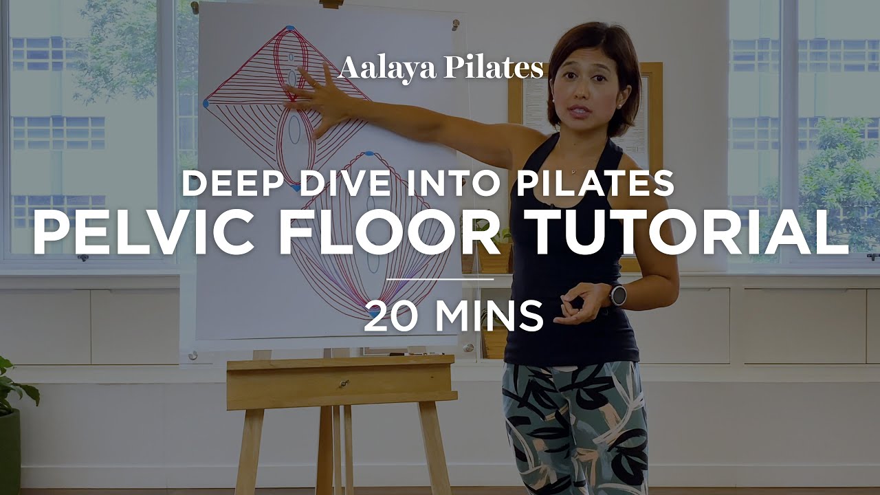 Discover your Pelvic Bowl and The Pelvic Floor Muscles - Pilates Beginner 20 mins