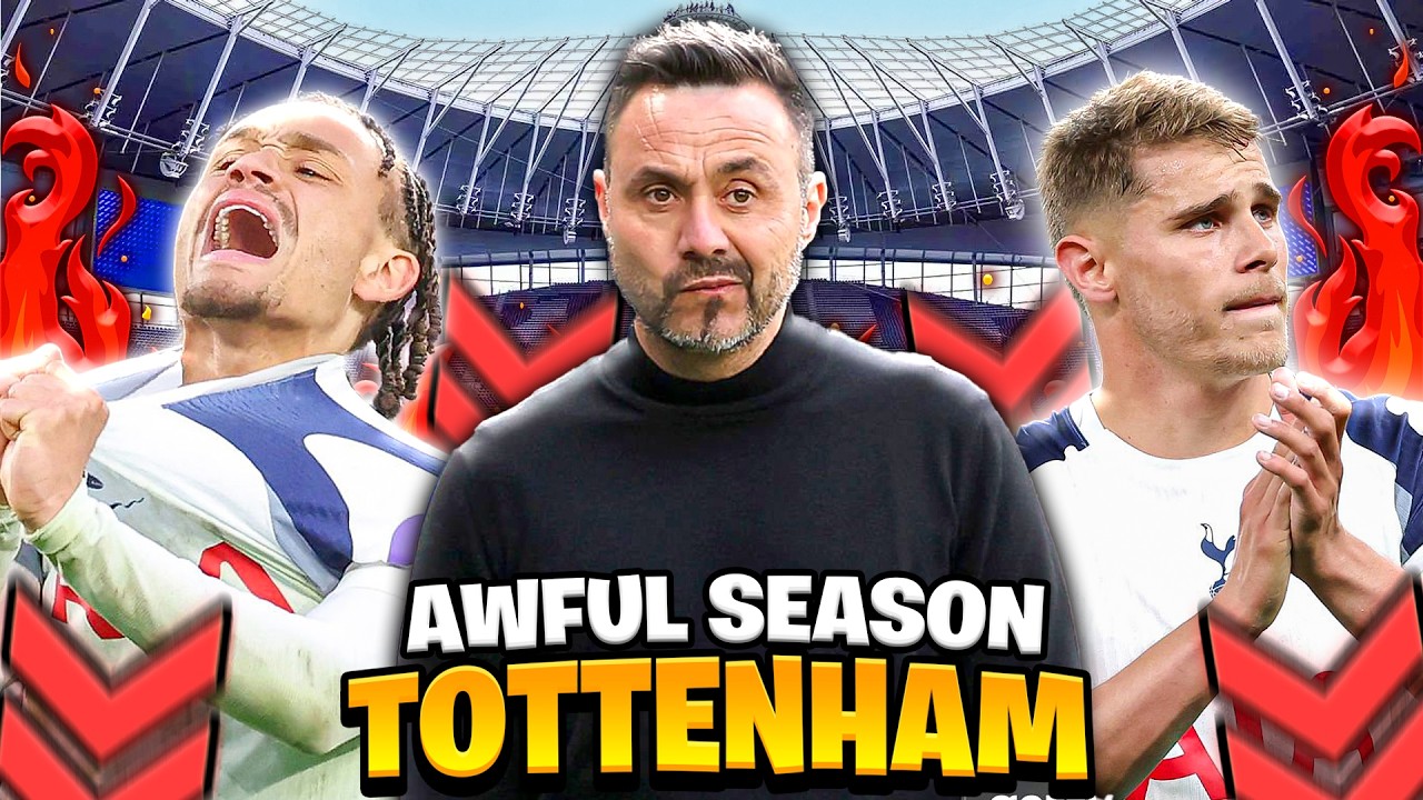 Tottenham's AWFUL Season in a nutshell .EXE 😂