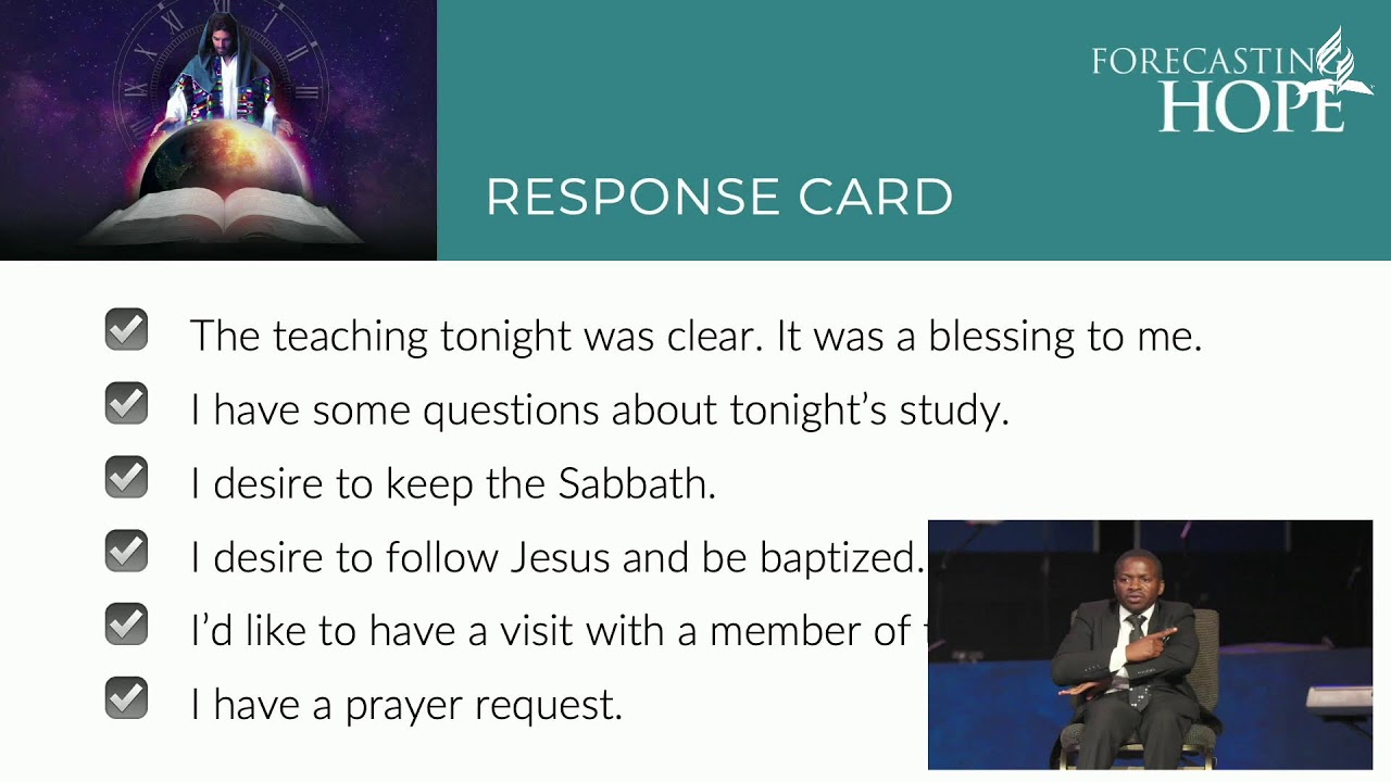 Bible Seminar || Hope In A Troubled World ||  Day 10
