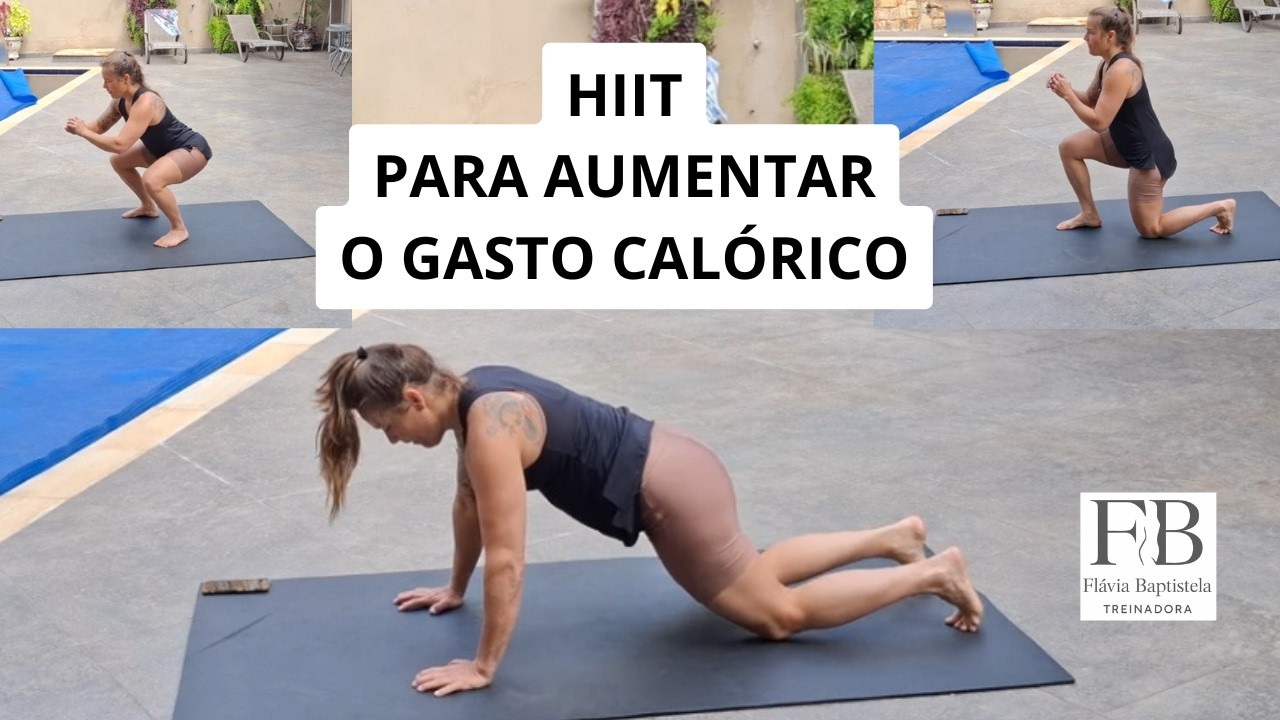 Hiit - treino de pernas e braços 