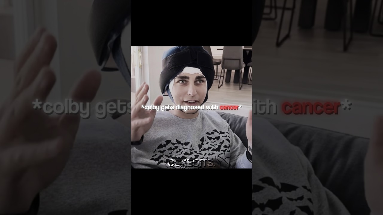 Such a coincidence.. | Colby gets diagnosed with cancer | #scary #colbybrock #cancer #fy #edit #fyp
