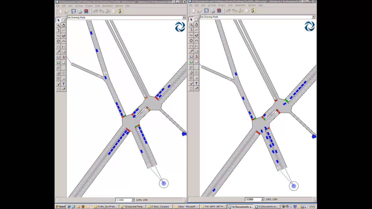 TRANSYT-AIMSUN Link from TRL Software