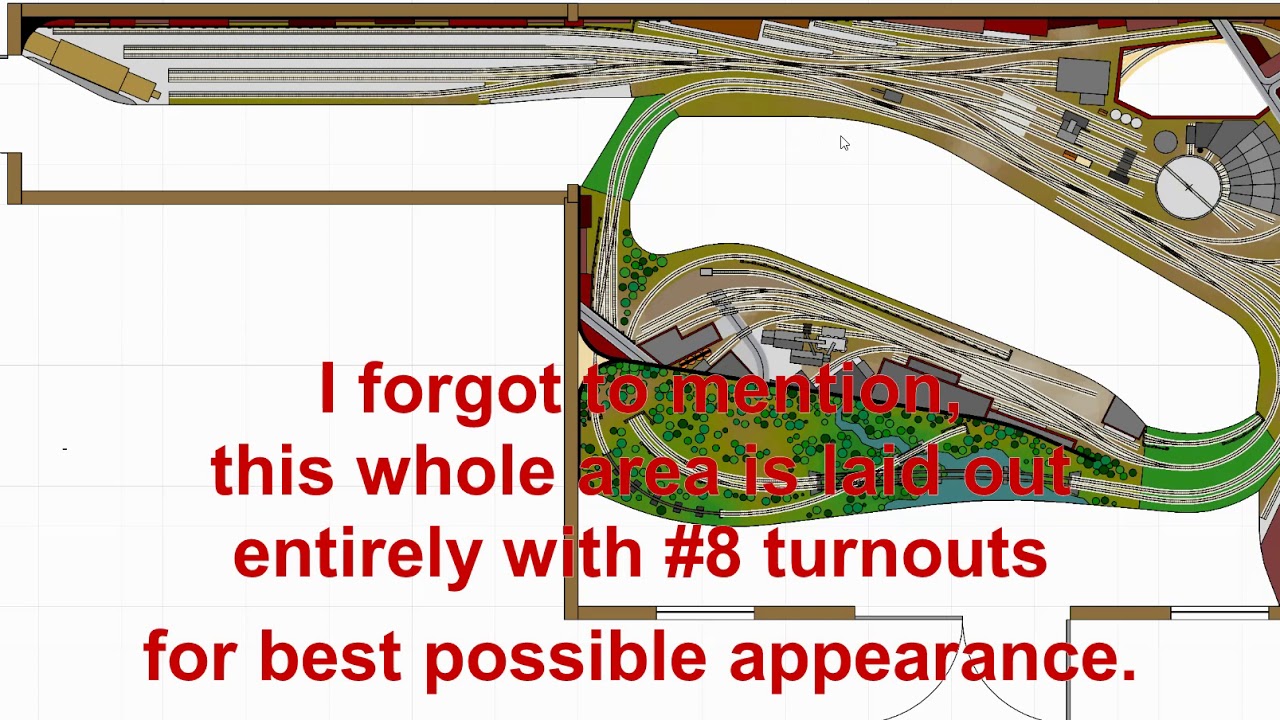 An HO-scale layout for a shed