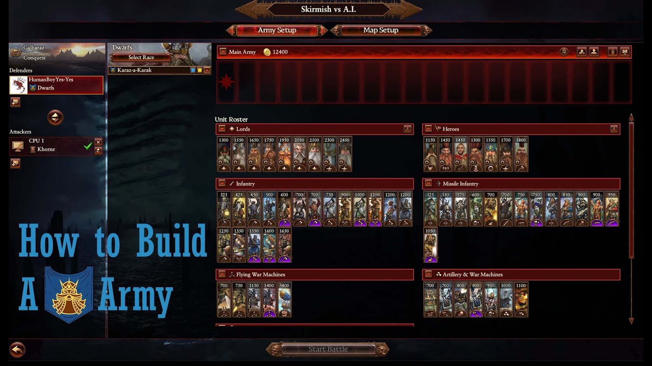 Comprehensive Dwarf Army Guide: Multiplayer