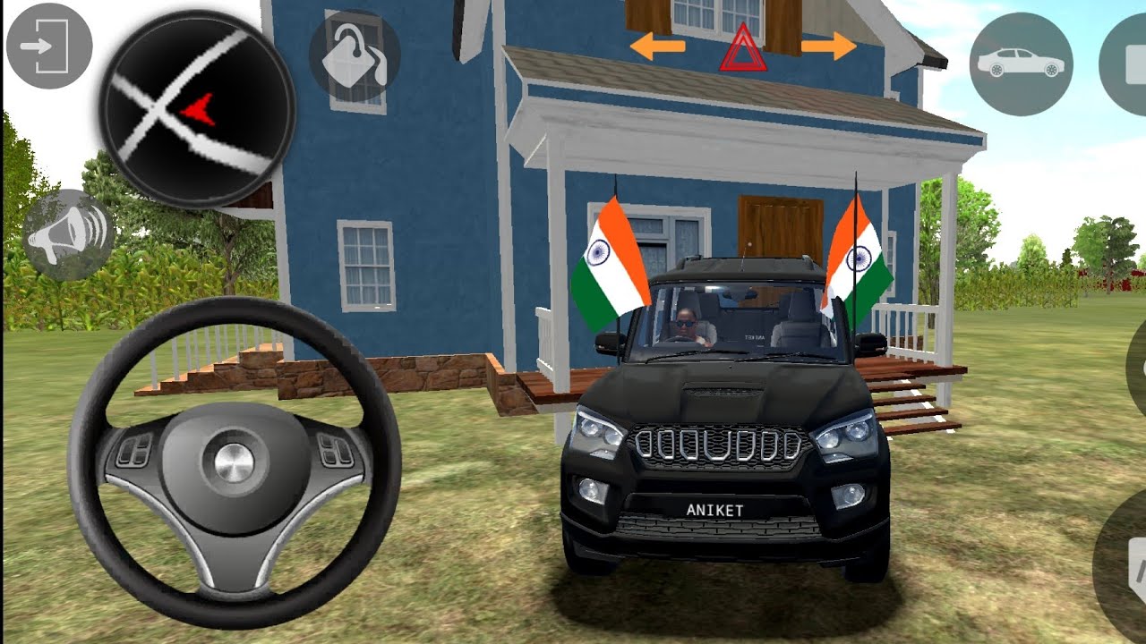 Modified Mahindra Scorpio😈Games: Indian black Scorpio (Gadi Wala Game)Car Game Android Game -#2026 