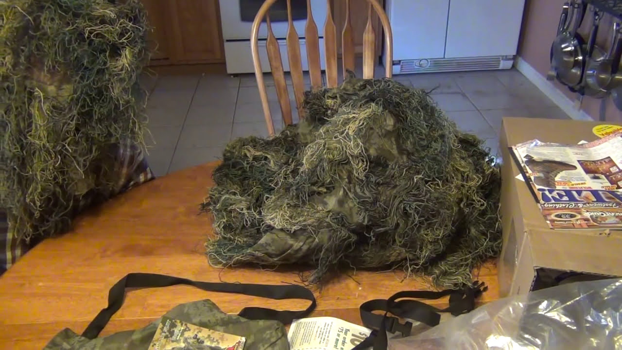 Red Rock Woodland Ghillie Suit Unboxing
