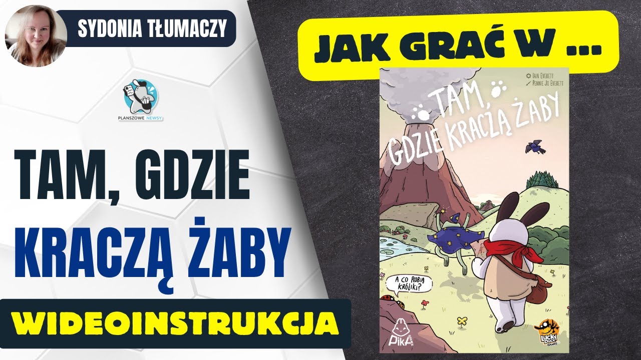 Jak grać w: TAM, GDZIE KRACZĄ ŻABY || Zasady gry || Instrukcja video || Lucky Duck Games