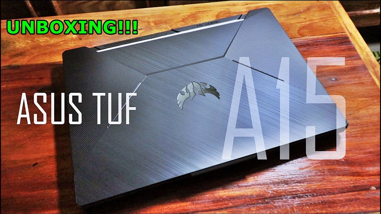 2020 ASUS TUF A15 Ryzen 5 4600H, GTX 1650TI GDDR6  (Unboxing + Gameplay)