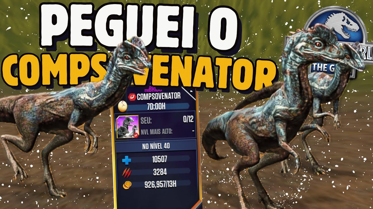 FINALMENTE PEGUEI A CRIATURA MAIS INSANA DO JOGO!!! .Jurassic World