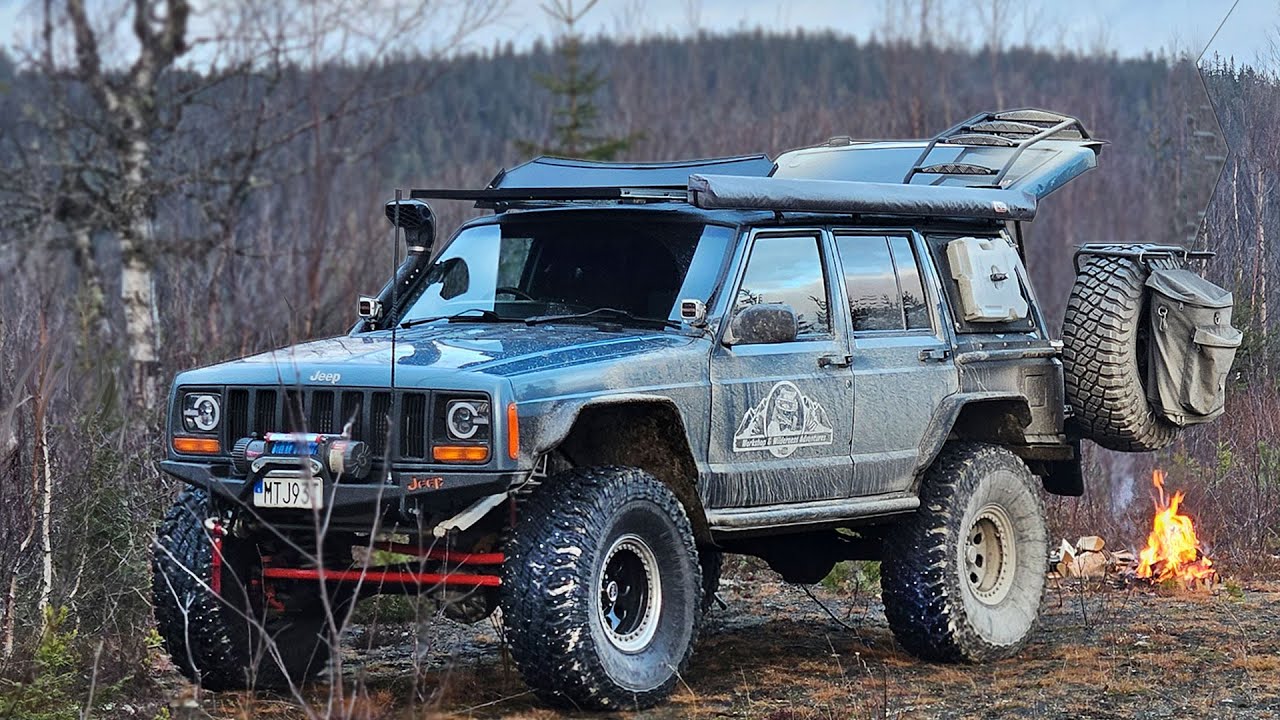 Camping Adventure In My XJ / Icy Conditions