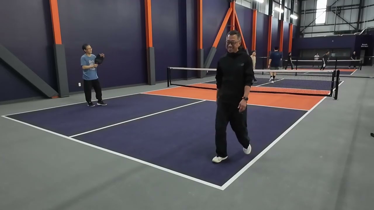 Ametur players practice pickleball. We don't have DUPR rating. Can somebody rate us?