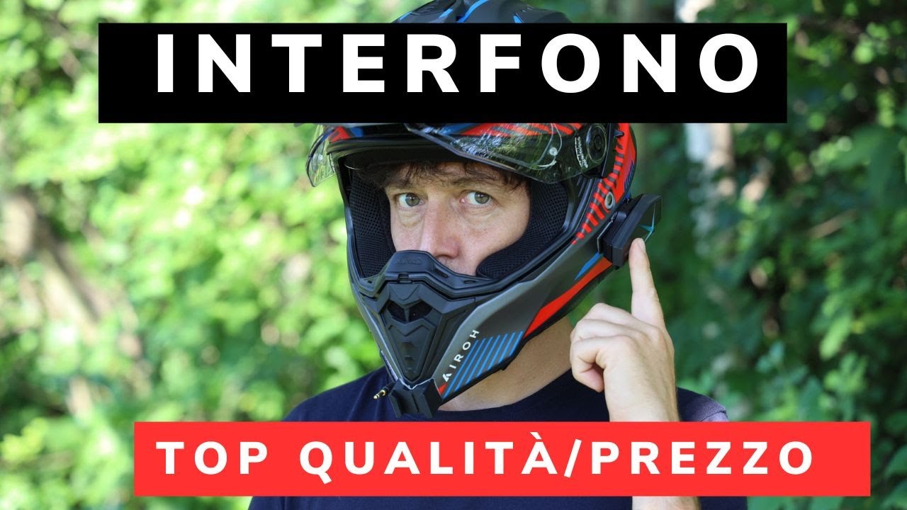 ASMAX interfono moto SPETTACOLARE QUALITÀ/PREZZO