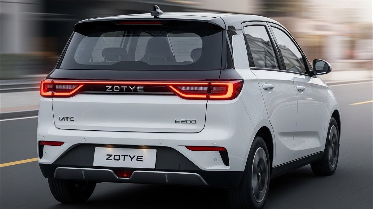 2026 Zotye E200 ใหม่ล่าสุด! รถไฟฟ้าคันจิ๋ว ราคาประหยัด เหมาะกับคนเมือง ⚡🚗