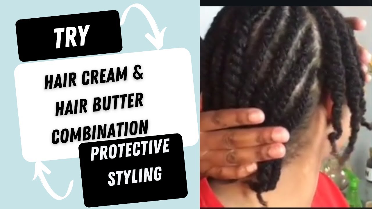 Protective Style for Natural Hair - Length Retention #naturalhair #hairgrowth
