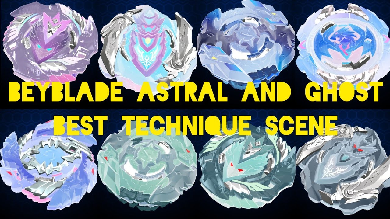 All Best Beyblade Astral And Ghost Technique Scene | Beyblade Burst Rivals Gameplay