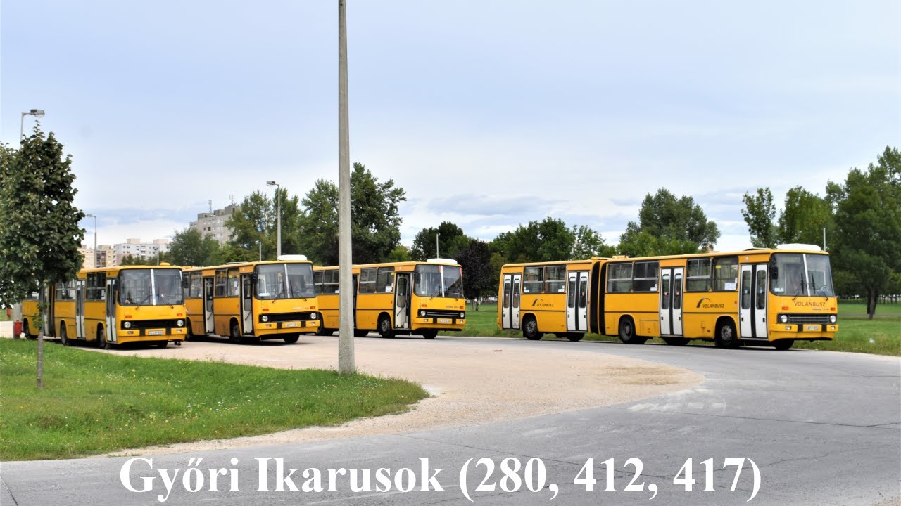 Győri Ikarusok 2. rész - Helyi járatos Ikarusok (2020.08.31.)