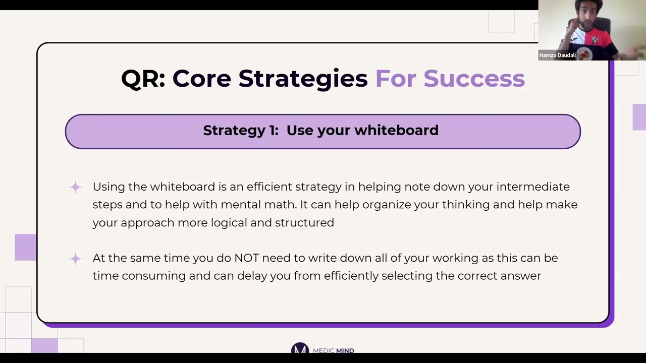 UCAT Webinar Part 2 - QR and VR