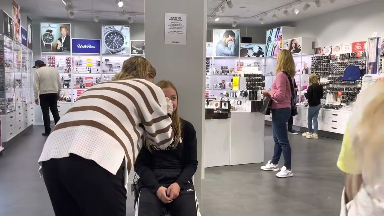 Sigrid tar hål i näsan 25/9 -22