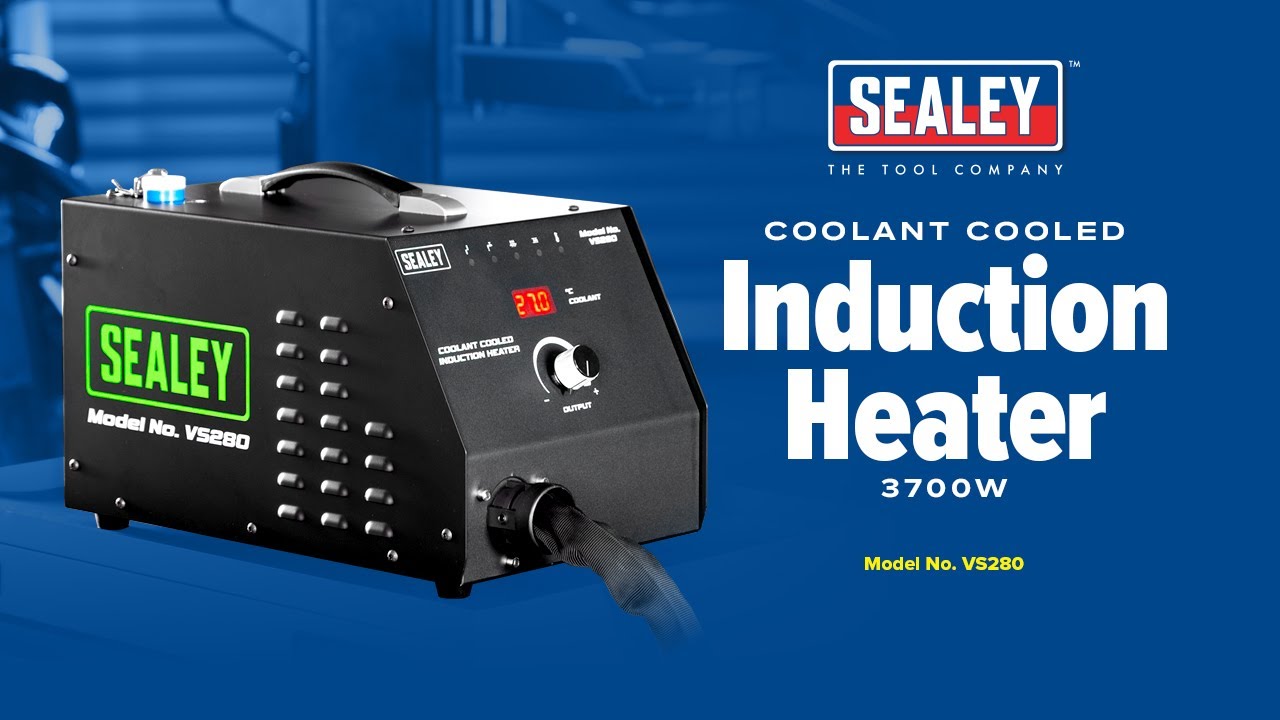 SEALEY VS280 Induction Heater 3700W | Coolant Cooled System for Fast Heat Release