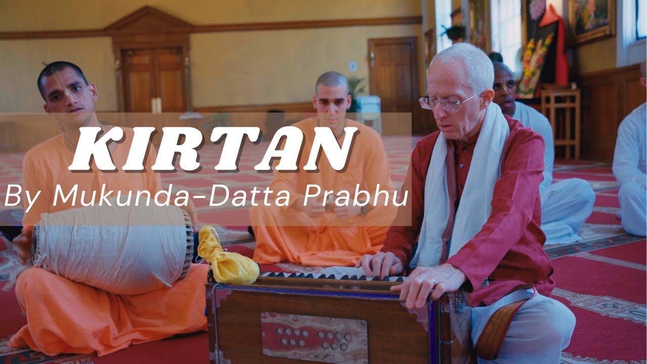 Hare Krishna Kirtan By Mukunda Datta Prabhu