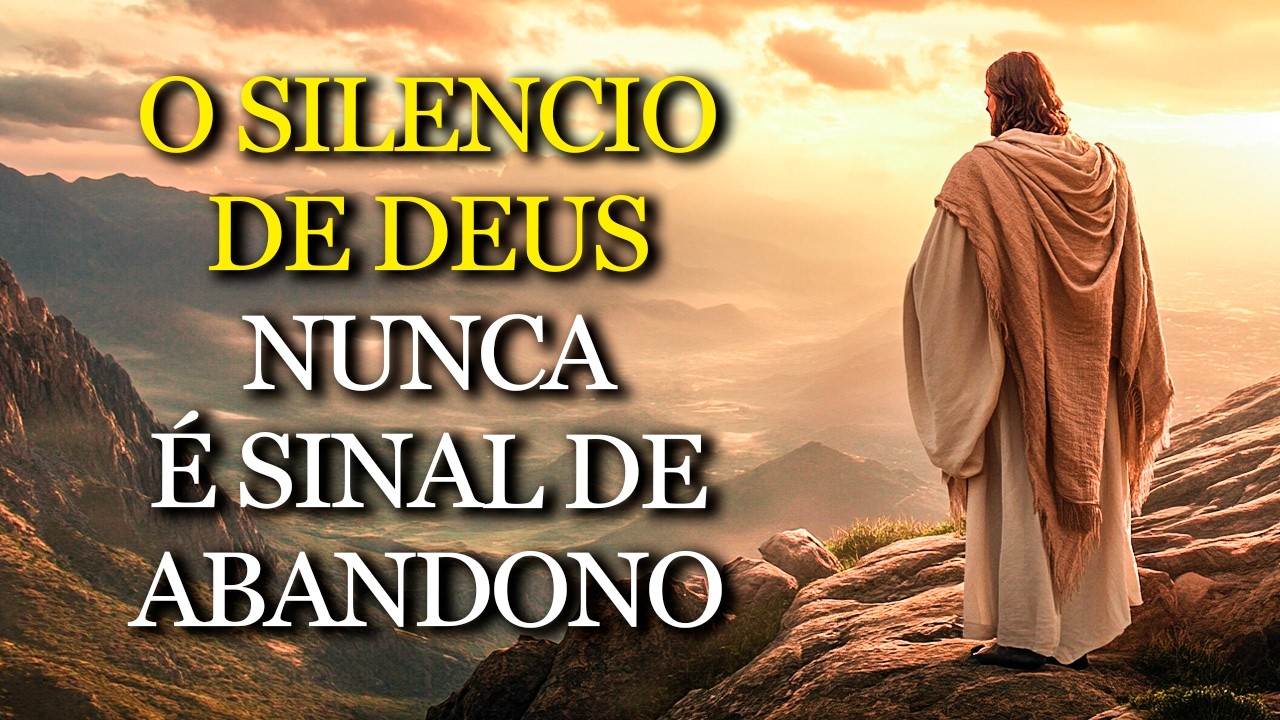 O SILÊNCIO de DEUS não é ABANDONO: Ele está AGINDO mesmo quando você não VÊ