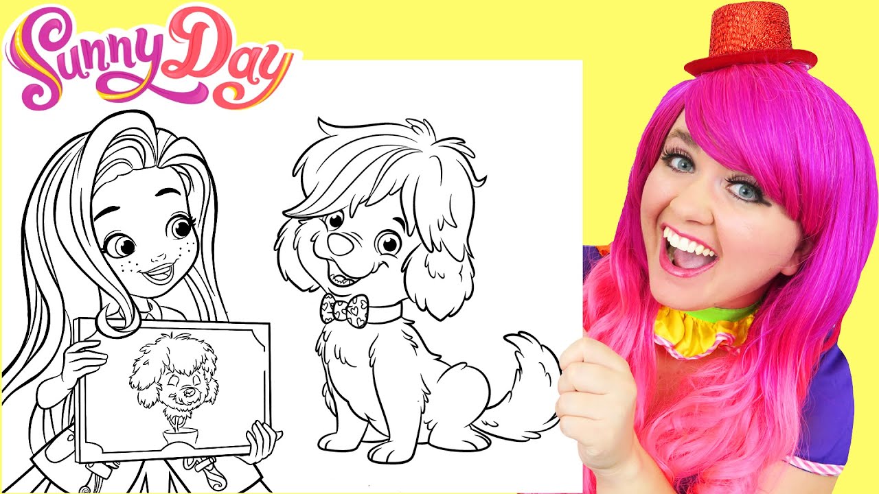 Coloring Sunny Day & Doodle