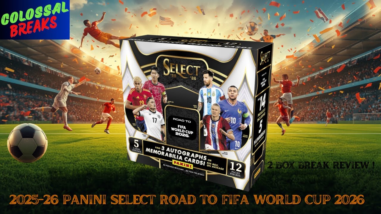 2025-26 Panini Select: Дорога к Чемпионату мира по футболу FIFA 2026 #panini #worldcup2026