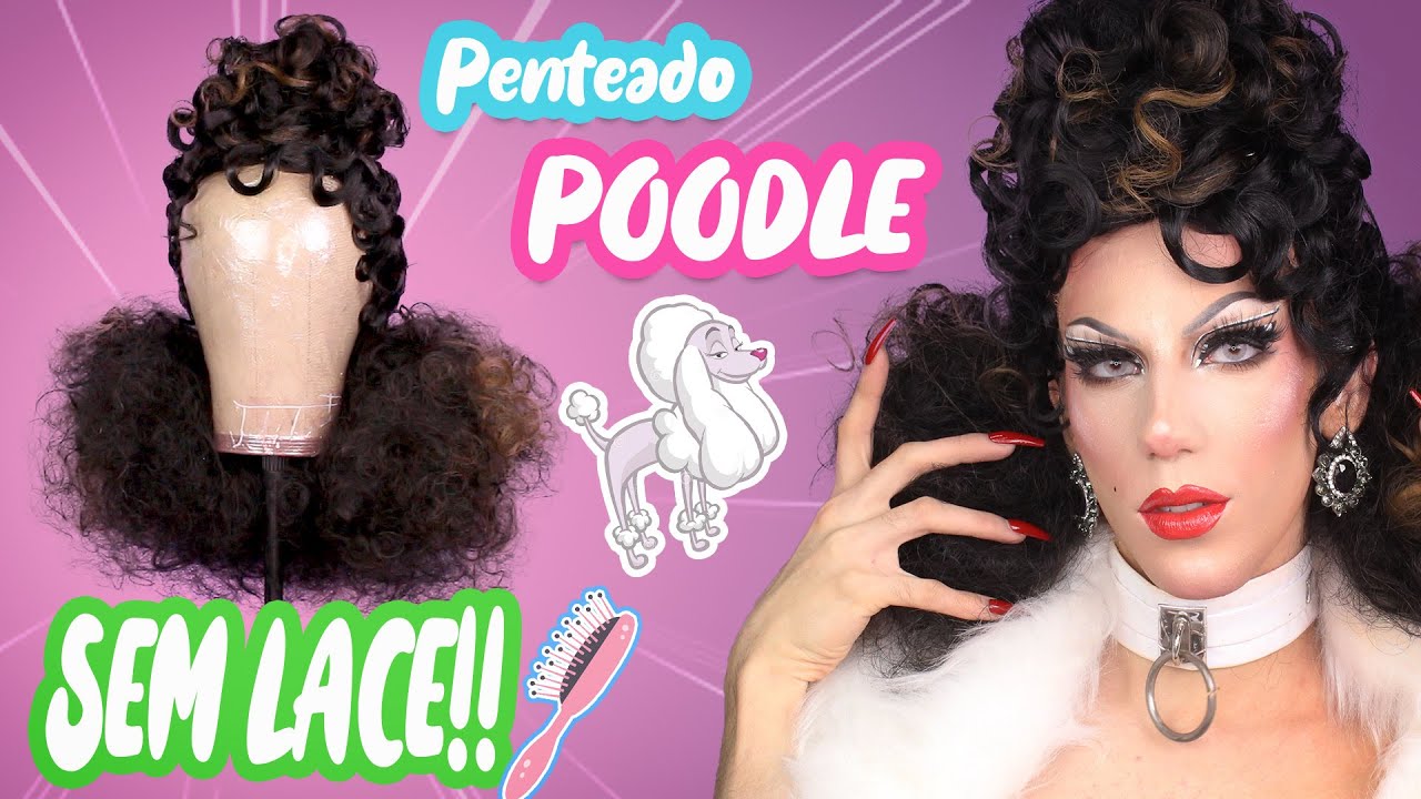 PENTEADO POODLE EM WIG SEM LACE! | Luna Scarlett
