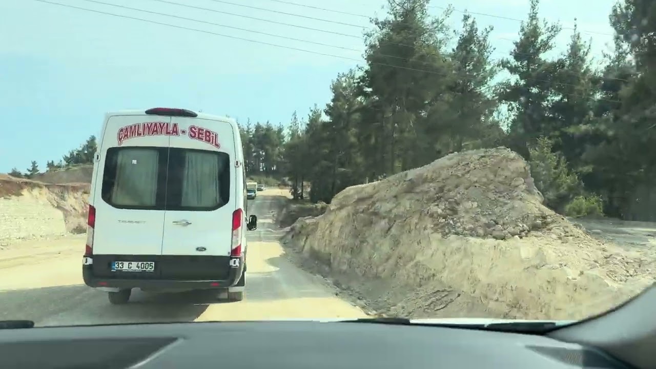 Çamlıyayla Tarsus yeni yolu