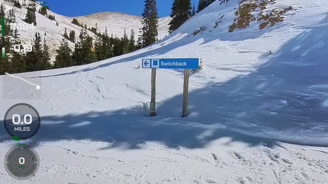 Loveland Ski Area Blue Run: Switchback