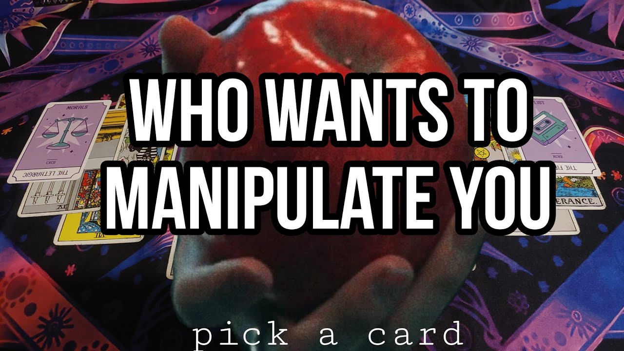 ⚠️Who wants to manipulate you.Tarot pick a card timeless reading