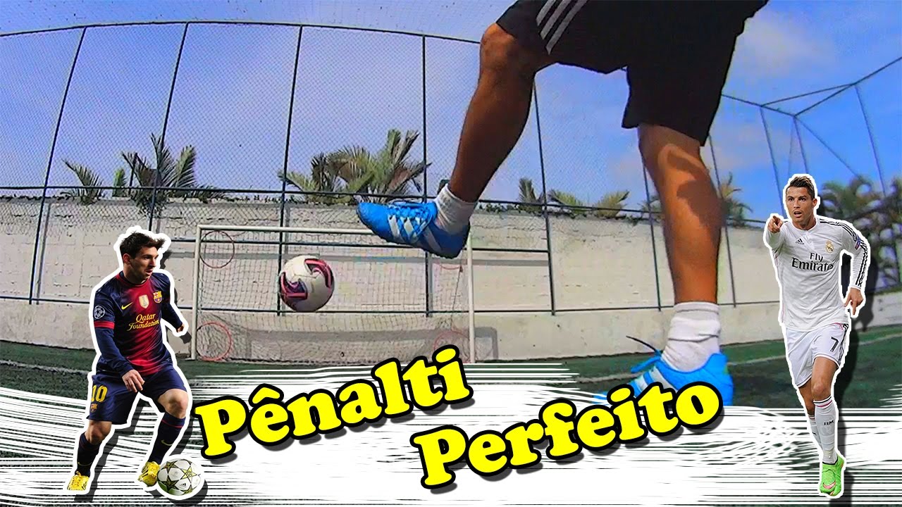 APRENDA O SEGREDO DE MESSI E CR7 NOS PÊNALTIS