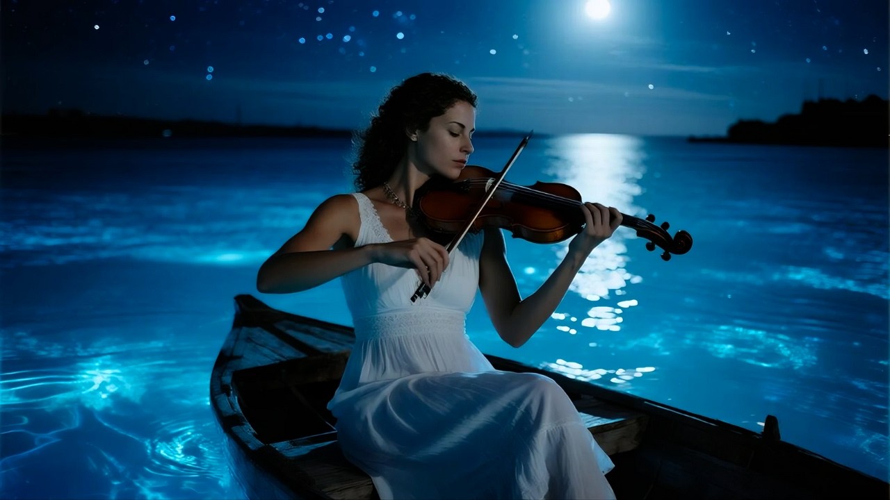 Emotional & Cinematic Music in a Bioluminescent Bay | Fall Asleep in 3 Minutes, Stop Overthinking