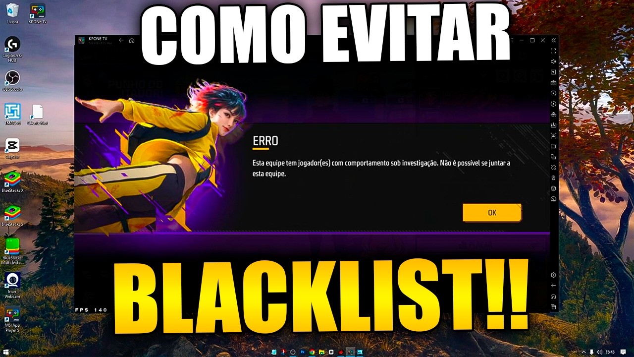 COMO EVITAR A BLACKLIST COM BYPASS NO FREE FIRE (MÉTODO ATUALIZADO 2026)